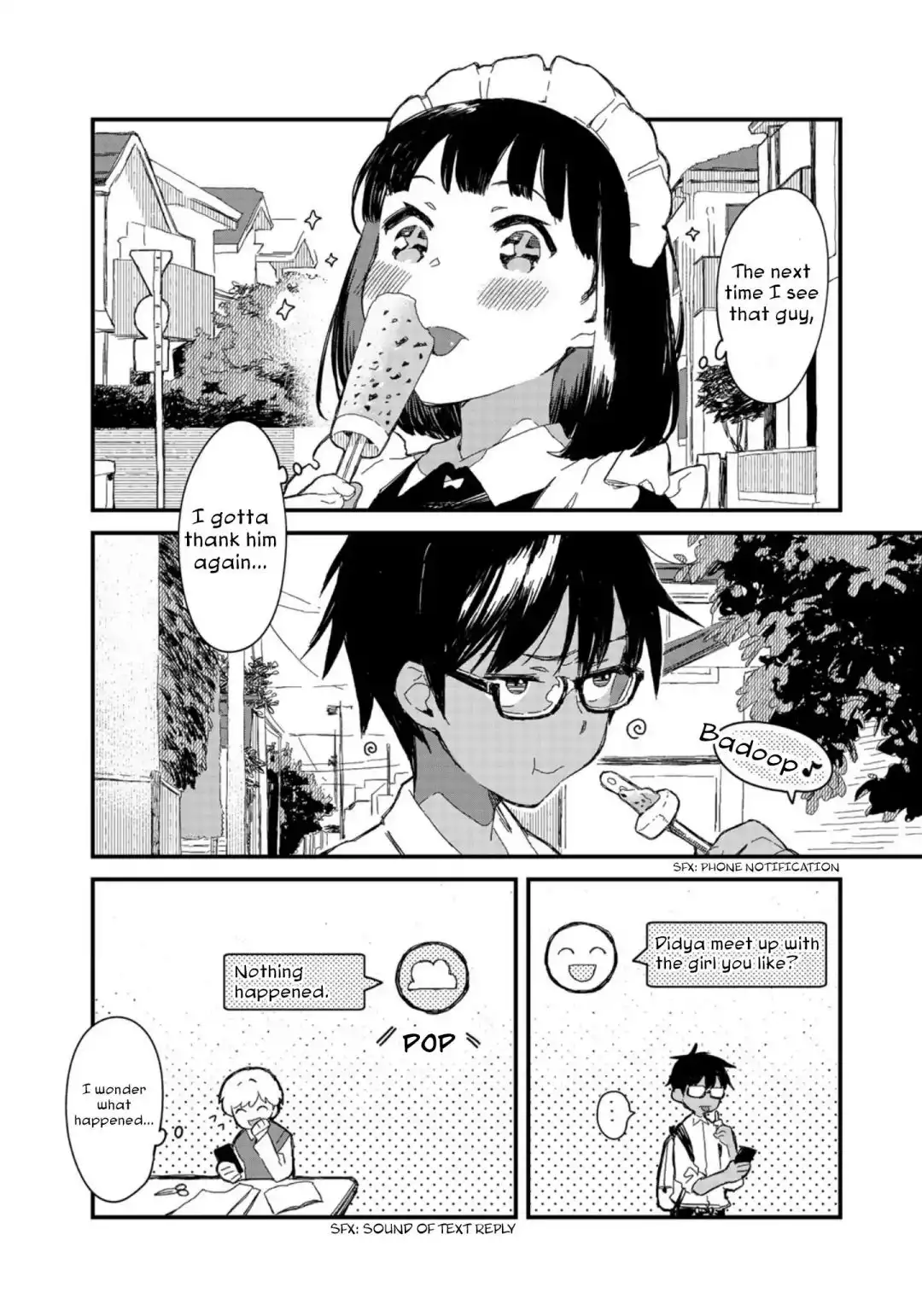 Maid-san wa Taberu Dake Chapter 4 16